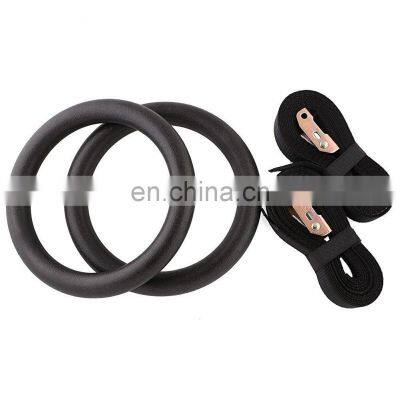 Fitness Customised Abs Adjustable Straps Gymnastic Plastic Rings Set photo-2