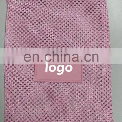 Customs Size and Logo Printing Nylon Black Mesh Bag photo-5