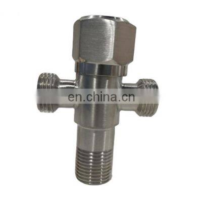 2022 Newest Stainless Steel Valve Manufacturer 3 Way Angle Valve