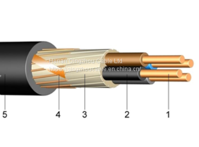 NYCY PVC PVC 0.6/1kV Power Cable