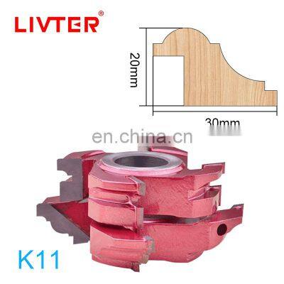 LIVTER Door Panel Forming Knife Used for Wooden Door Manufacturing, Wood Cutting Used for Spindle Forming Machine Tool photo-3