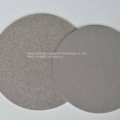 Stainless steel powder sintered filter disc for filtration &separaion   bubble diffusion corrosion resistance