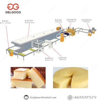 Whole Solution for Sponge Cake Production Line in Electric and Gas