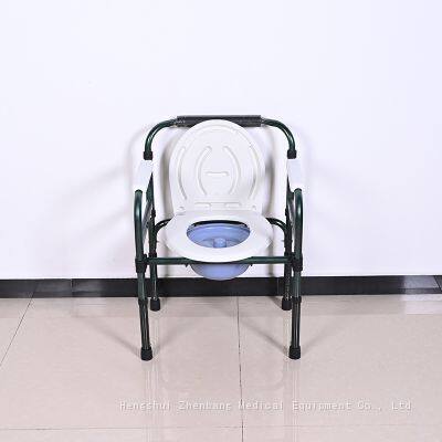 Zhenbang Elderly Toilet Seat, Pregnant Woman's Seat, Elderly Stool, Household Mobile Toilet Seat, Sturdy Seat, Toilet Chair photo-4
