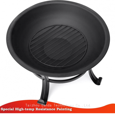 Portable High Quality Fire Pit With Smokeless Wood Burning Feature For Outdoor Patio Garden BBQ Grills Backyard Indoor Use photo-4