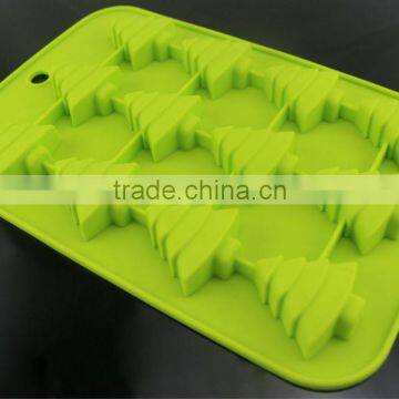 Christmas Tree Shaped Fondant Silicone Molds