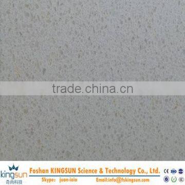 Anti-aging high temperature resistance man made quartz stone/no deformation quartz stone slab for sale