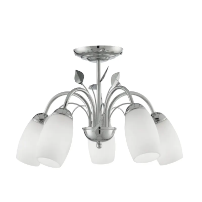 Modern Retro 5 Heads LED Ceiling Light 220-240V Ceiling Lamp Fixture for Indoor Decorative lamp