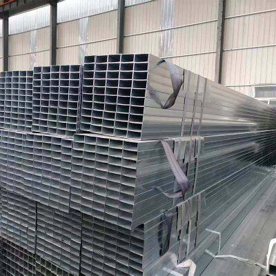 China manufactory Cold Rolled Material Decoration steel pipe Pre-galvanized Square And Rectangular Steel Pipe