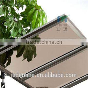 3mm Dark brown Polycarbonate sheet for awning