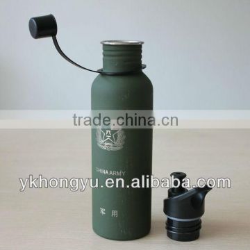 750ml stainless steel water bottle with pp lid