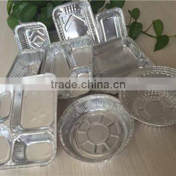 Aluminium foil small food packaging box