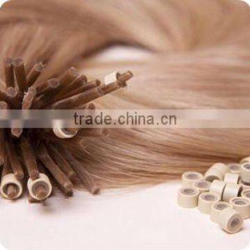 Ring Hair Extensions Micro bead Hair Extension remy hair extensions