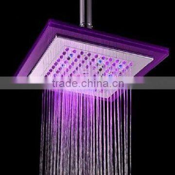 ABS LED Mounted Rainfall Led Shower Head photo-3