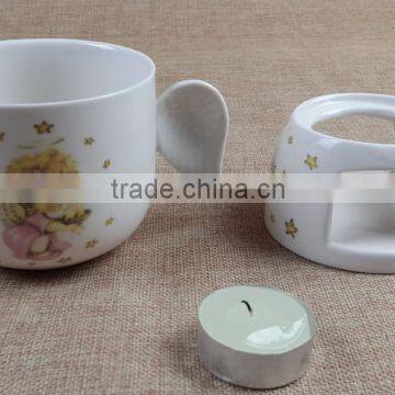 hot sell unique ceramic candle holder, tealight holder,candle holder