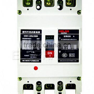 225A 3 Pole 4 Pole Electrical Installation Moulded Case Circuit Breaker