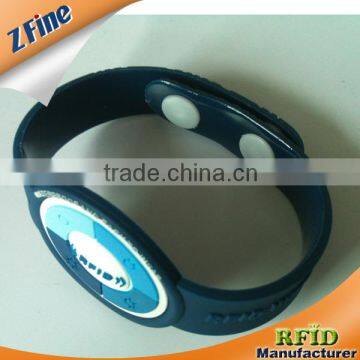 waterproof rfid wristband with fashion design