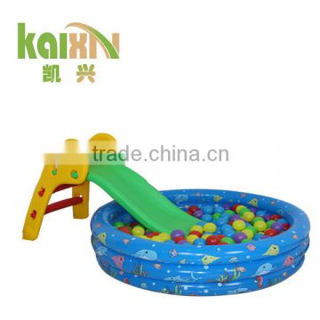 Interesting Children Indoor Plastic Slides With Ball Pool