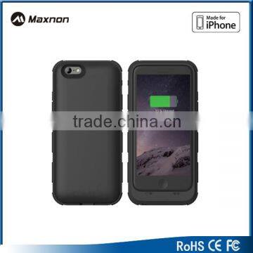 New designed phone battery case Extended backup cellphone charge case for iPhone 6 battery case