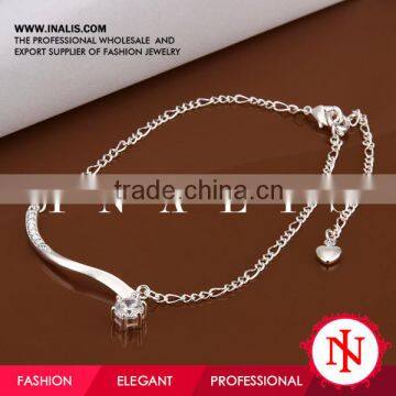 2014 wholesale rhinestone ankle bracelets A012