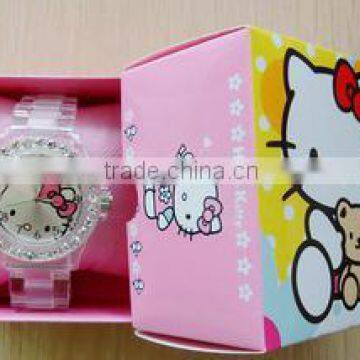 hello kitty paper watch box