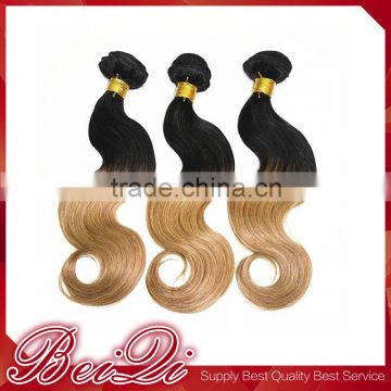 Flexible peice real tangle free brazilian virgin human hair weave