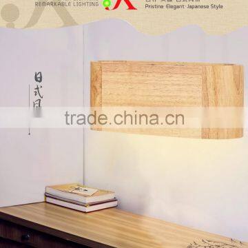 JK-878-01 Wood indoor LED wall light modern wood Lamp Base Lovely Lighting nature Wood LED Wall Lamp