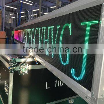 RGX full color led sign,scrolling text led sign. moving message board