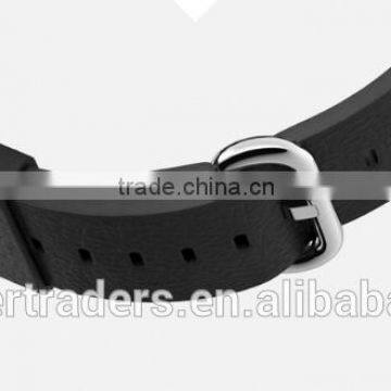 Original Rock 38MM Buckle Genuine Leather Watch Band Wrist Strap With 12 Holes For Apple Watch MT-3510 photo-4