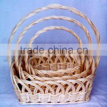 willow shopping basket