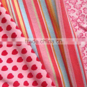 40s 120gsm 100% cotton printed single jersey fabric