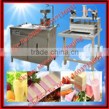 2014 popular soybean milk tofu making machine