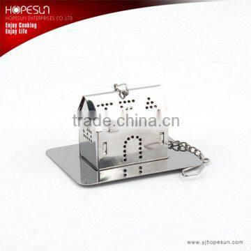 Novelty Teapot Shaped Stainless Steel Tea Strainer in 119th Canton Fair Quality Choice photo-2