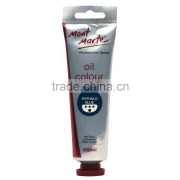 Mont Marte Oil Paint 100mls - Phthalo Blue