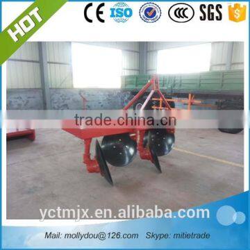 double rows four discs ridging plough for tractor