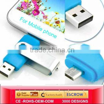 2014 Latest New Multifunction promotion OTG gift micro usb otg for mobile phone smart phone