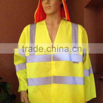 Long sleeves winter safety jacket workwear