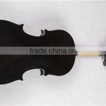 Black Color Violin Solid Wood 4/4 3/4 1/2 1/4 Master Violin With Case Sale in China photo-3