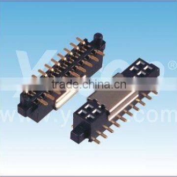 1.27mm Pitch Dual Row Socket Connector SMT Type