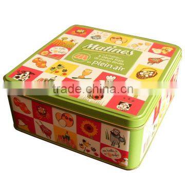 Printed tin box, printed box tin