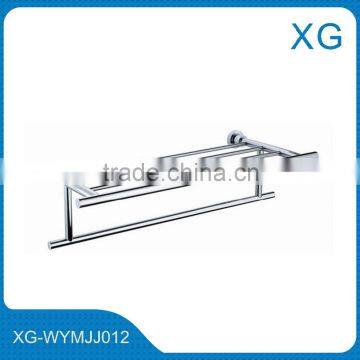 Stainless Steel Wall Mounted Towel Shelf/Multifunctional Towel Shelf/Shampoo Holder photo-4