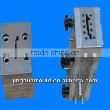 China PVC profile extrusion dies for WPC wood plastic skirting