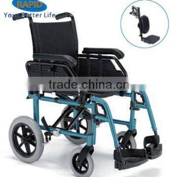 aluminum folding lightweight adjustable height wheelchair