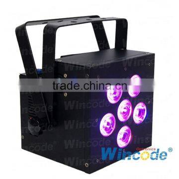 RGBAW+UV 6 in 1 Wireless Battery LED Uplighting for Dj, Wedding Event