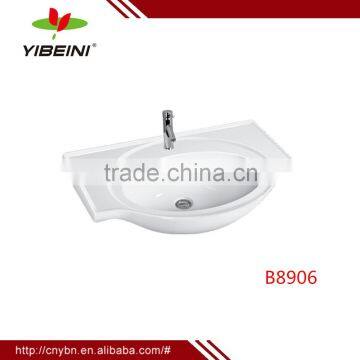 Ceramic bathroom cabinet wash basin price manufacturer