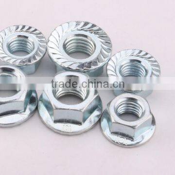 Alibaba Online Shopping LOW PRICE Zinc Plated Flange Nut