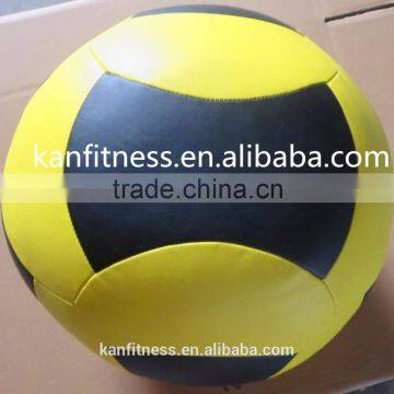 Yellow Medicine ball/Wall ball/Soft medicine ball/ pu ball