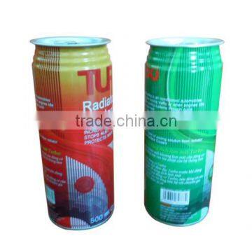 empty soft drink tin can with easy open end