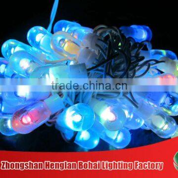 Round bulb string lights