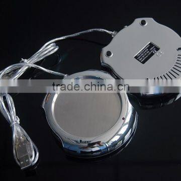 Electroplate Shiny Usb Hub Cup/mug Warmer With Usb Hub photo-3